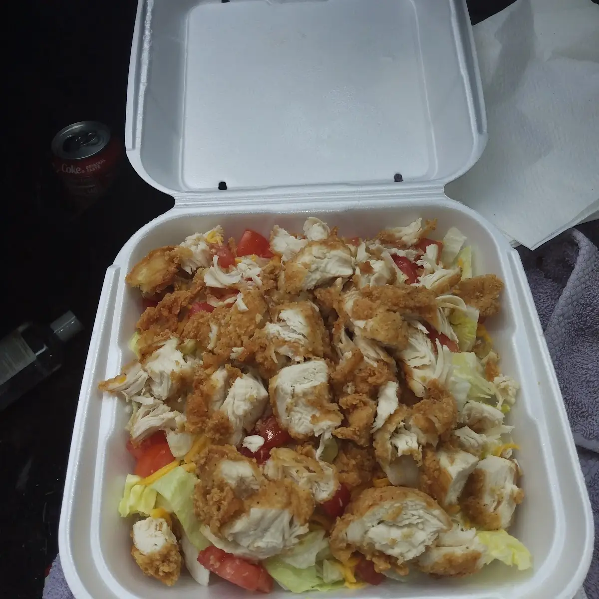 Fried Chicken Salad