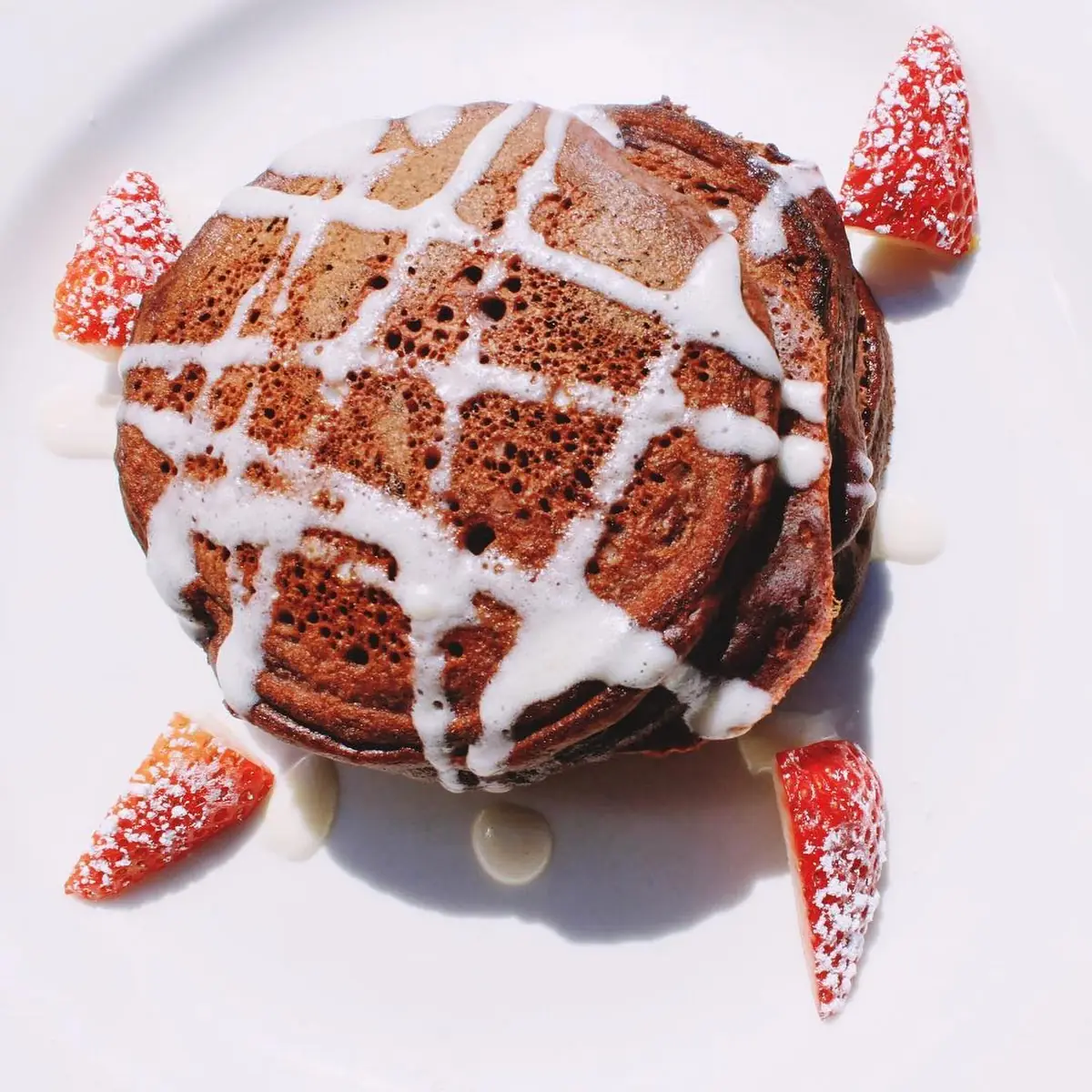 Red Velvet Pancakes
