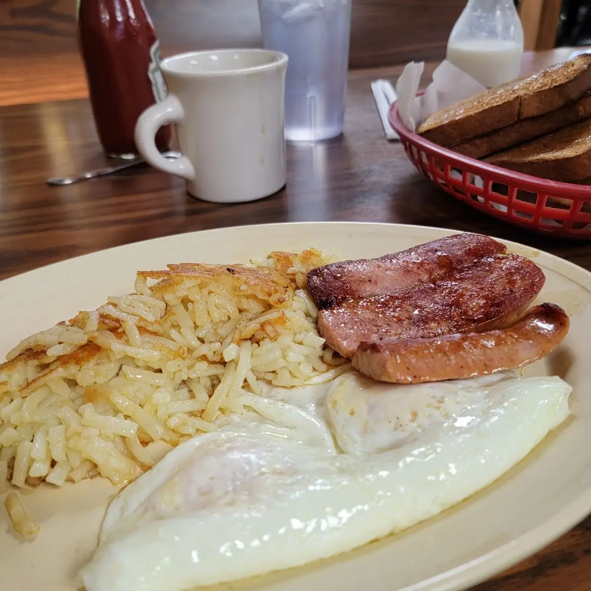 Special Two Eggs with Cornbeef Hash