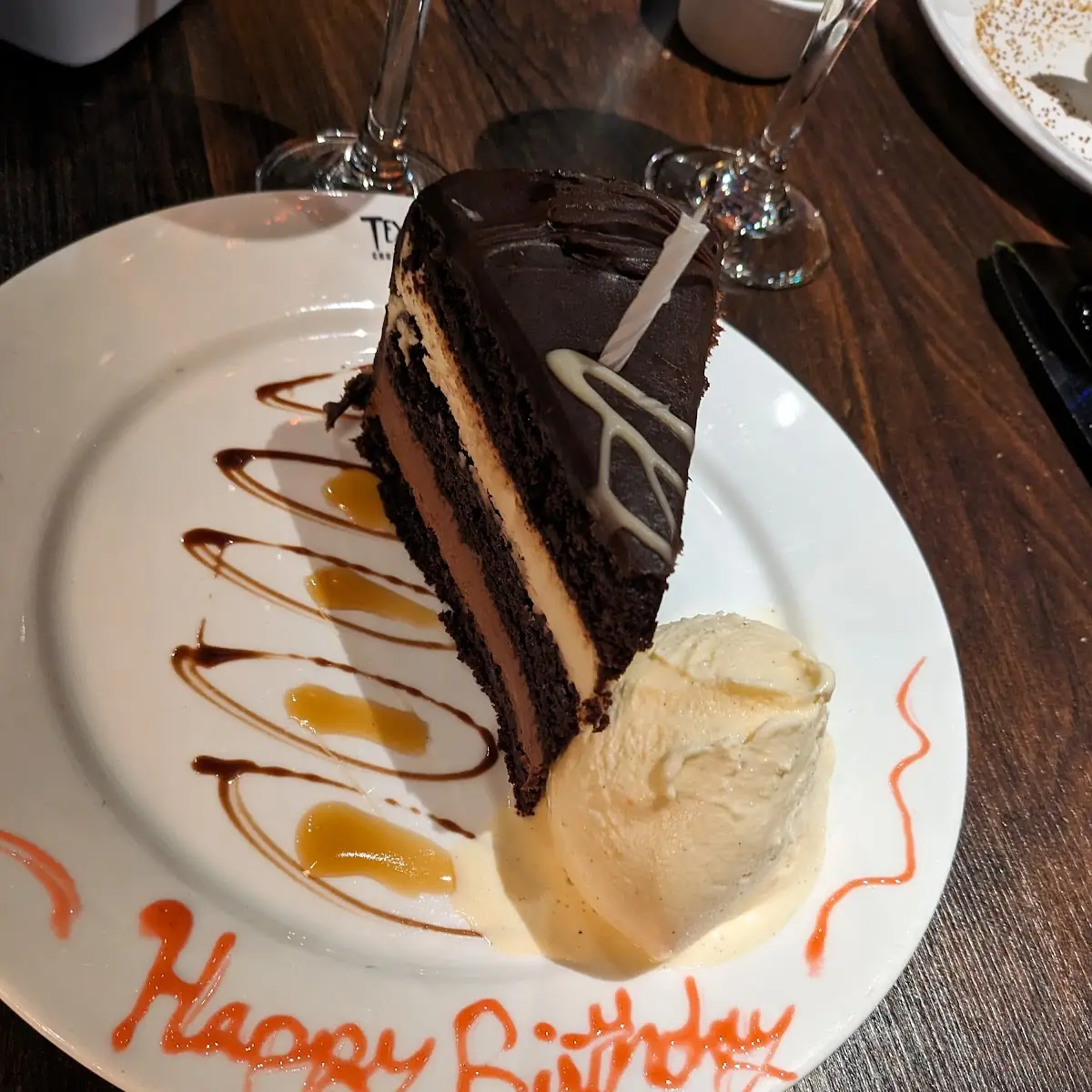 Chocolate Cake Slice