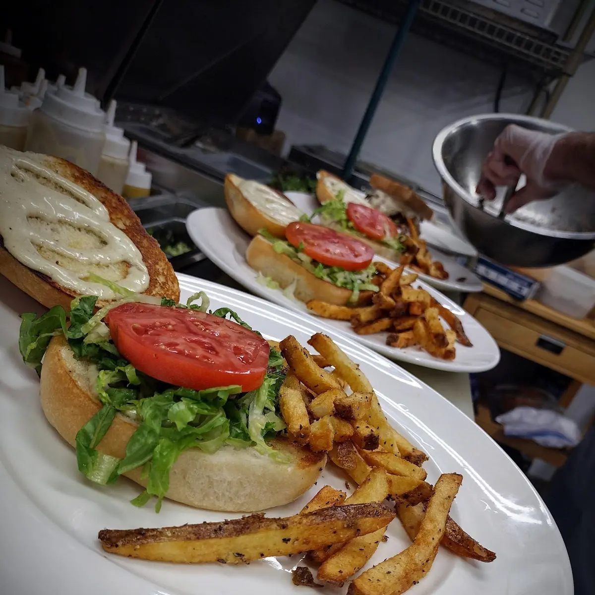 Crab Cake Sandwich