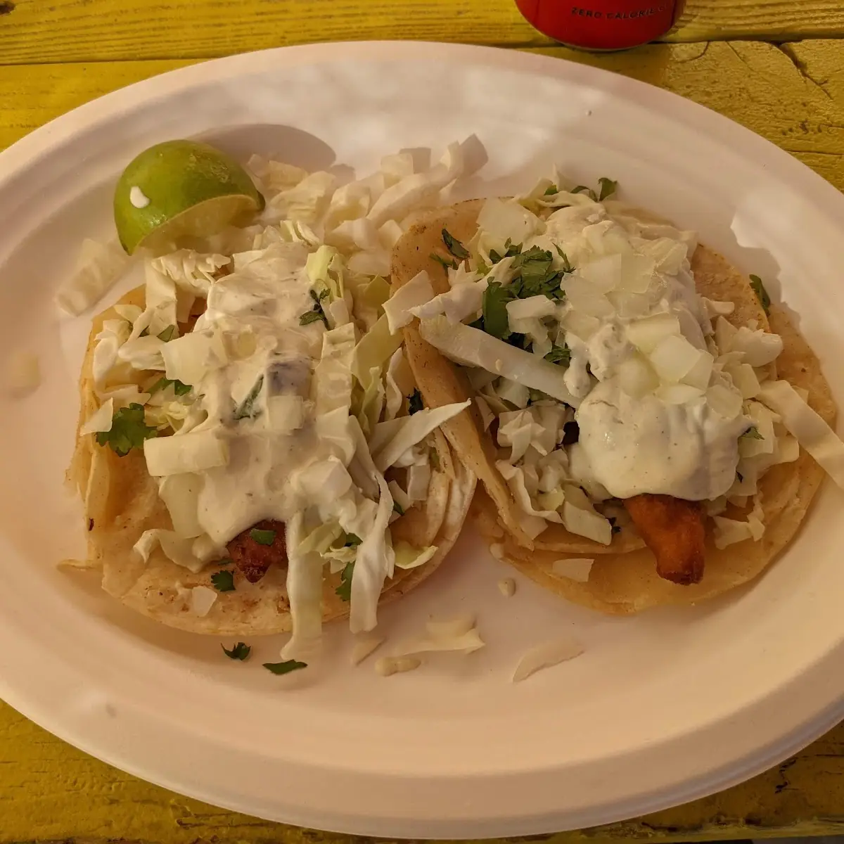 Beer Battered Fish Taco