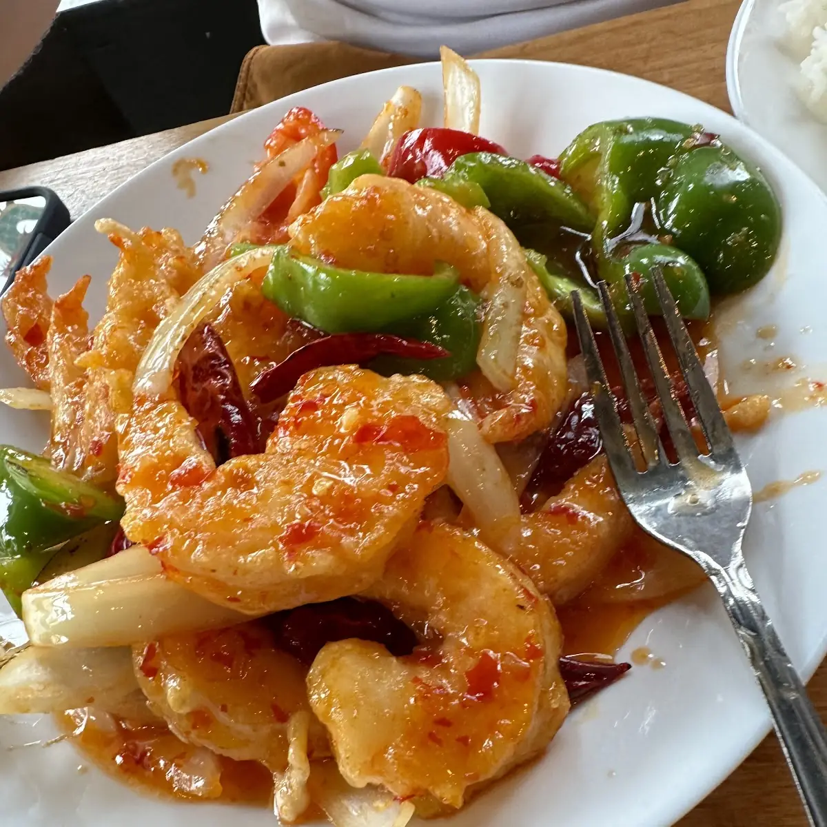 Sweet Chili Prawns