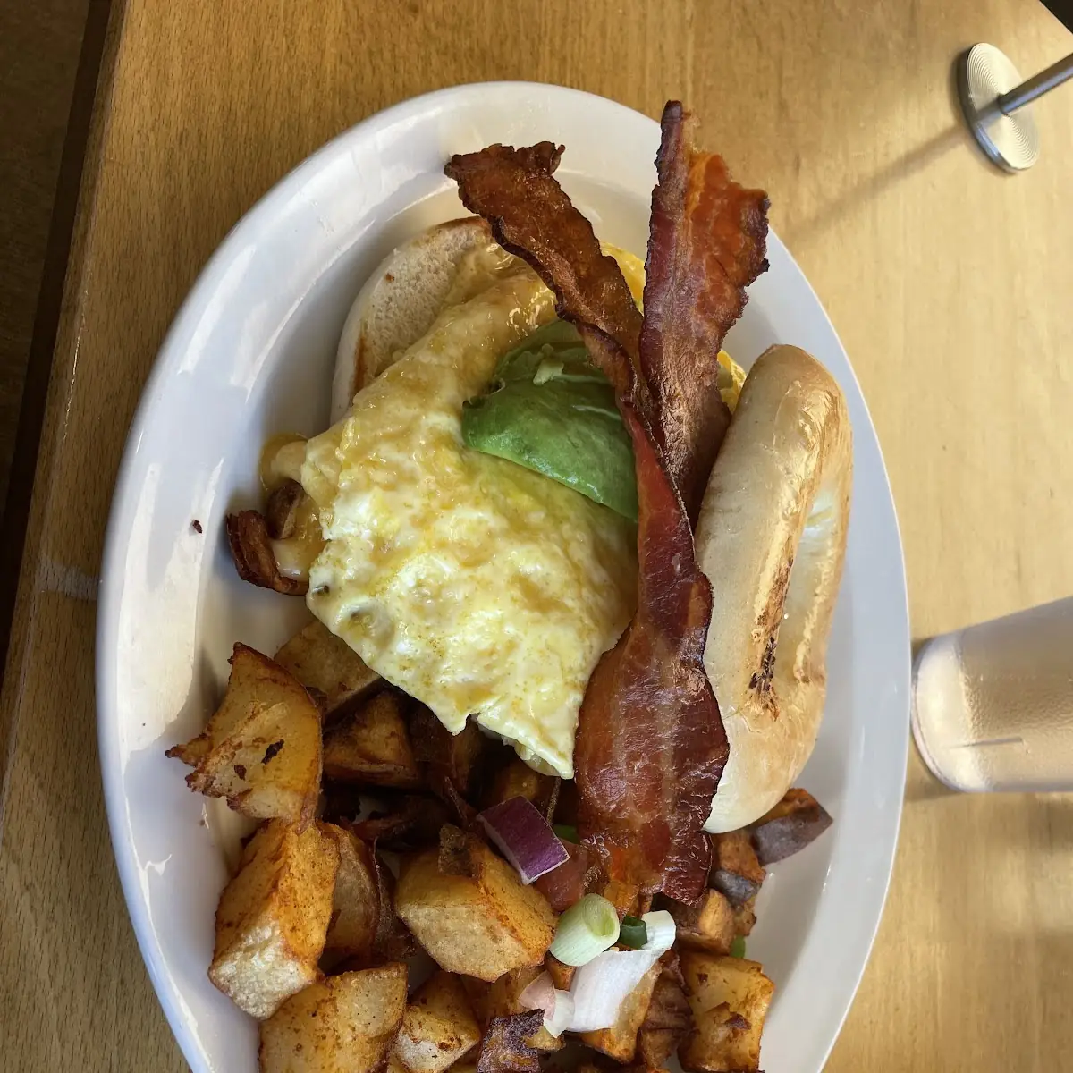 Breakfast Sandwich with Bacon