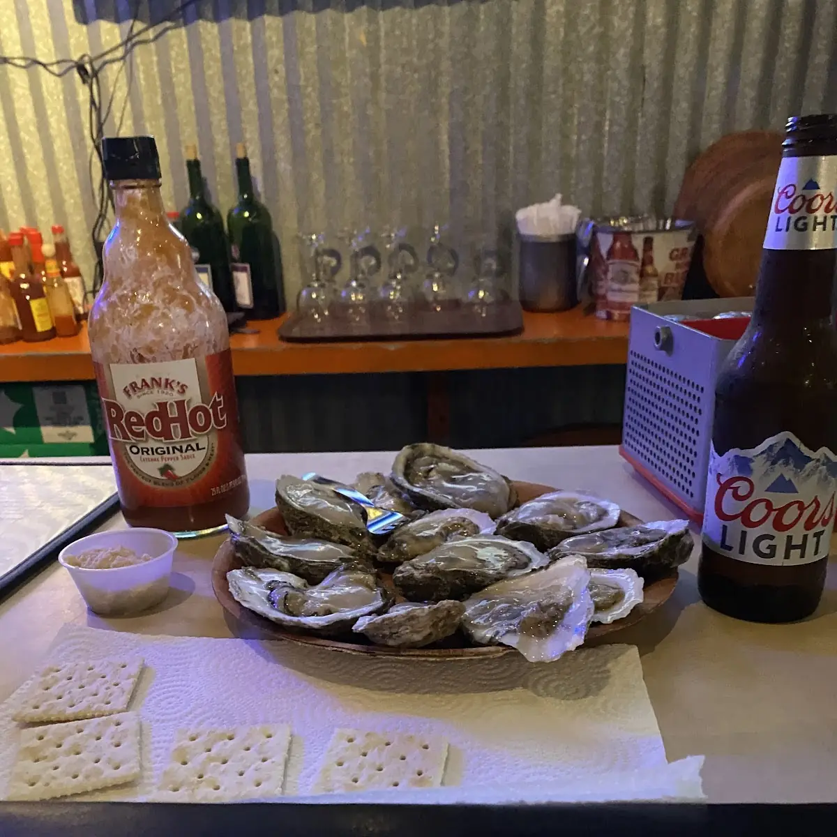 One Dozen Raw Oysters on the Half Shell