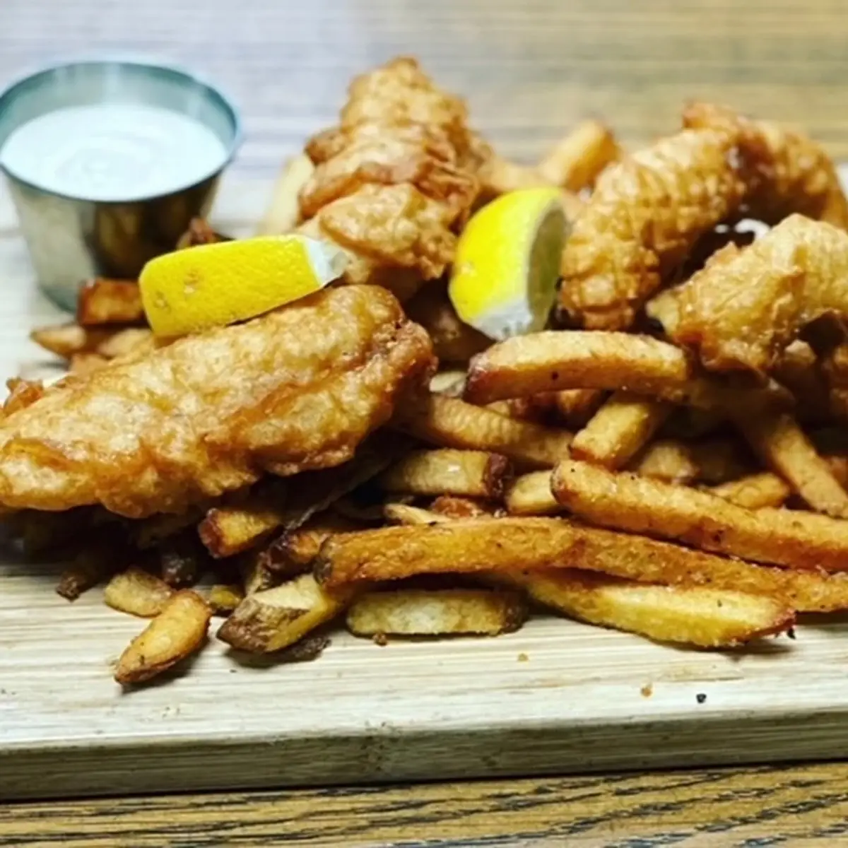 Beer-Battered Fish and Chips