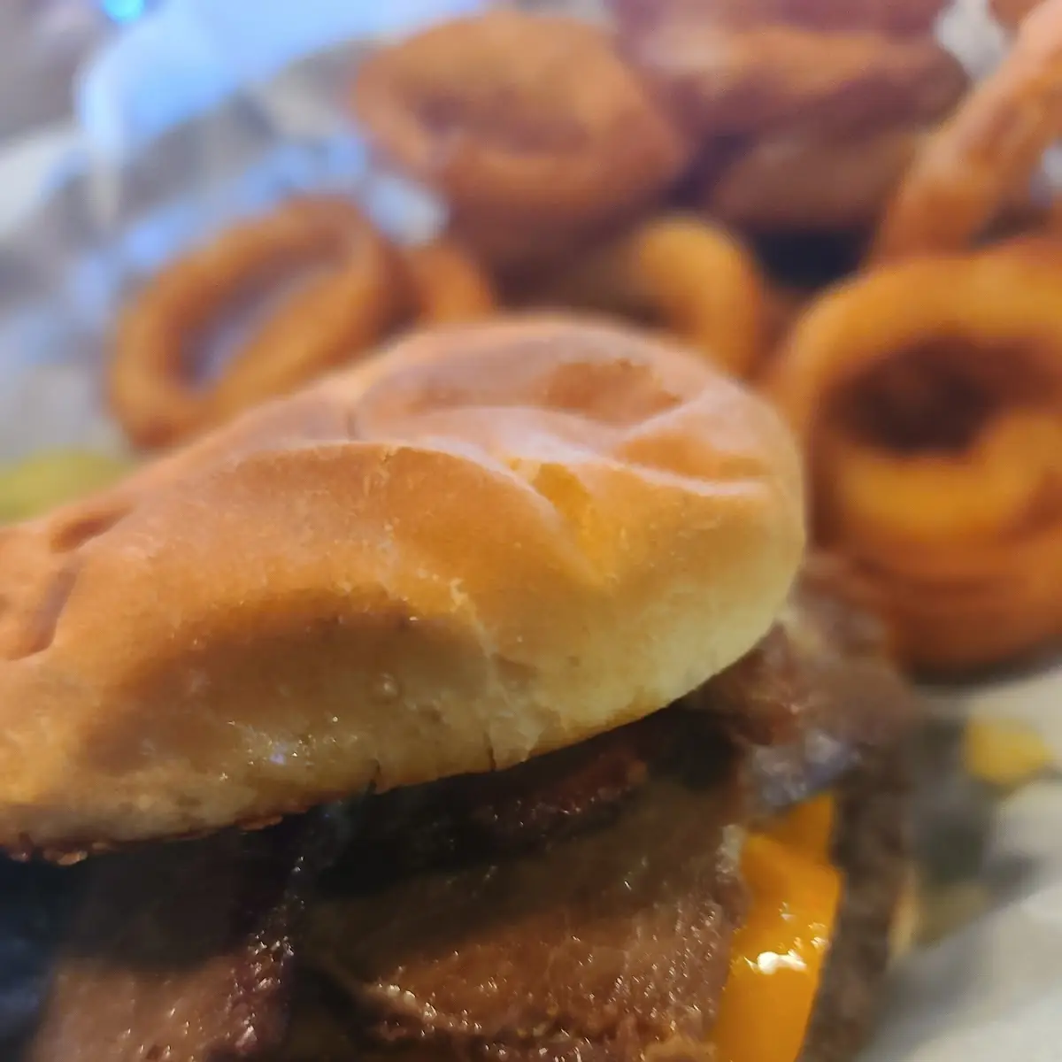 Southwest Burger- That's Brisket on Top