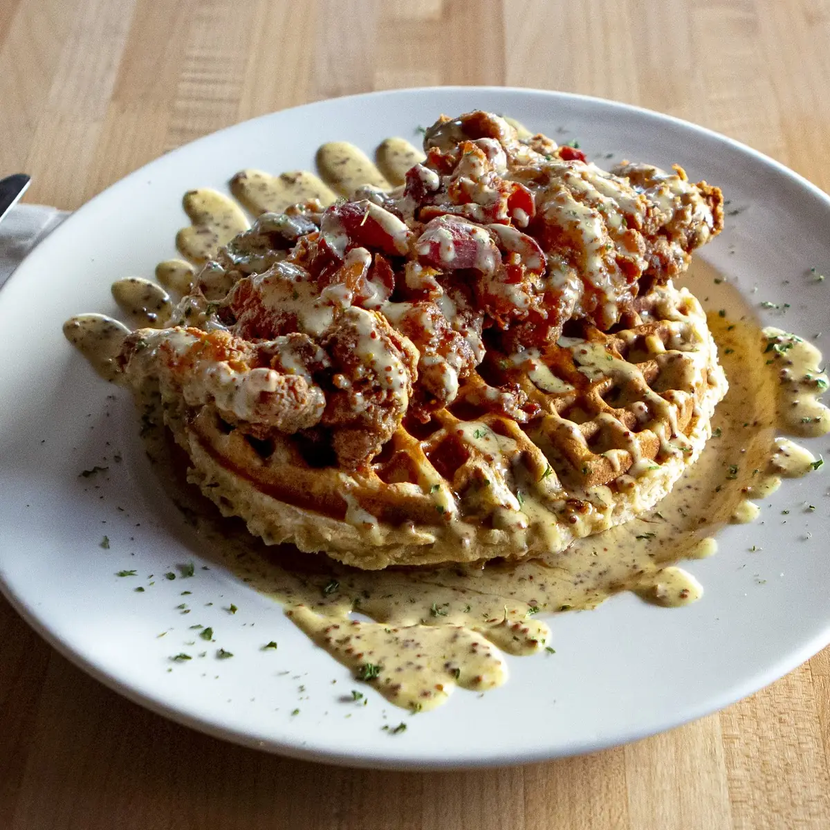 Chicken and Waffles
