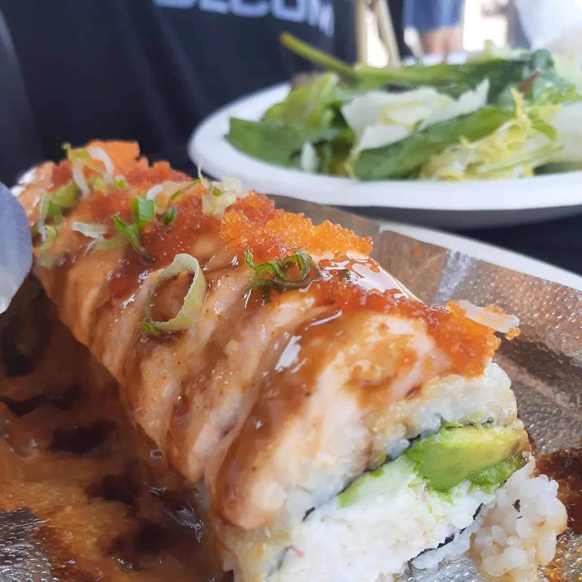 Baked Spicy Salmon Roll