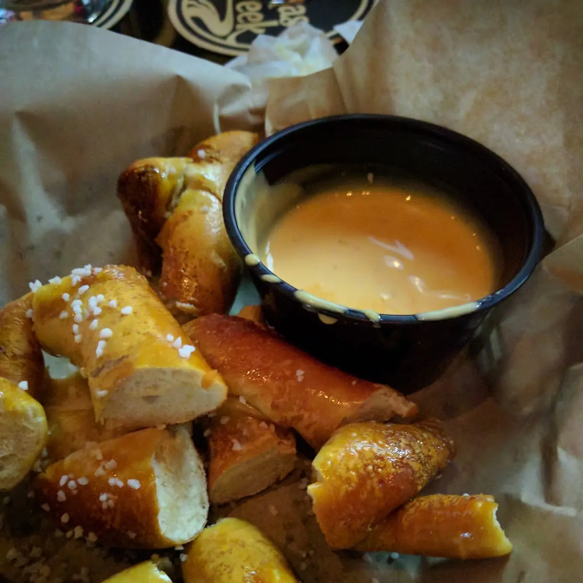 Beer Cheese and Pretzels