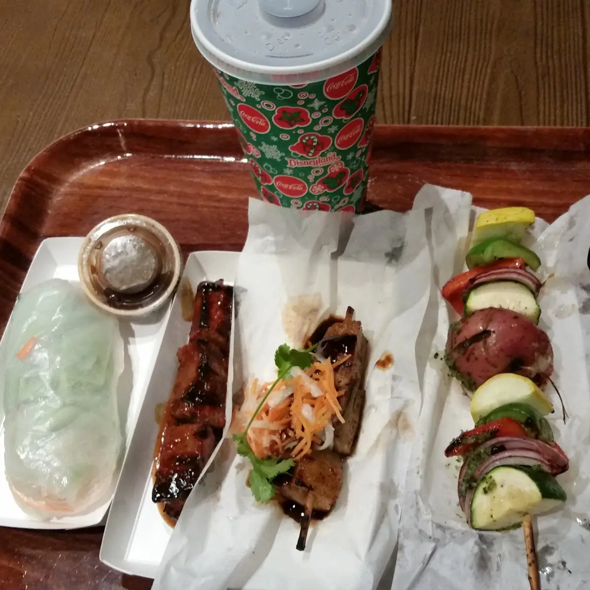 Spring Roll Skewers
