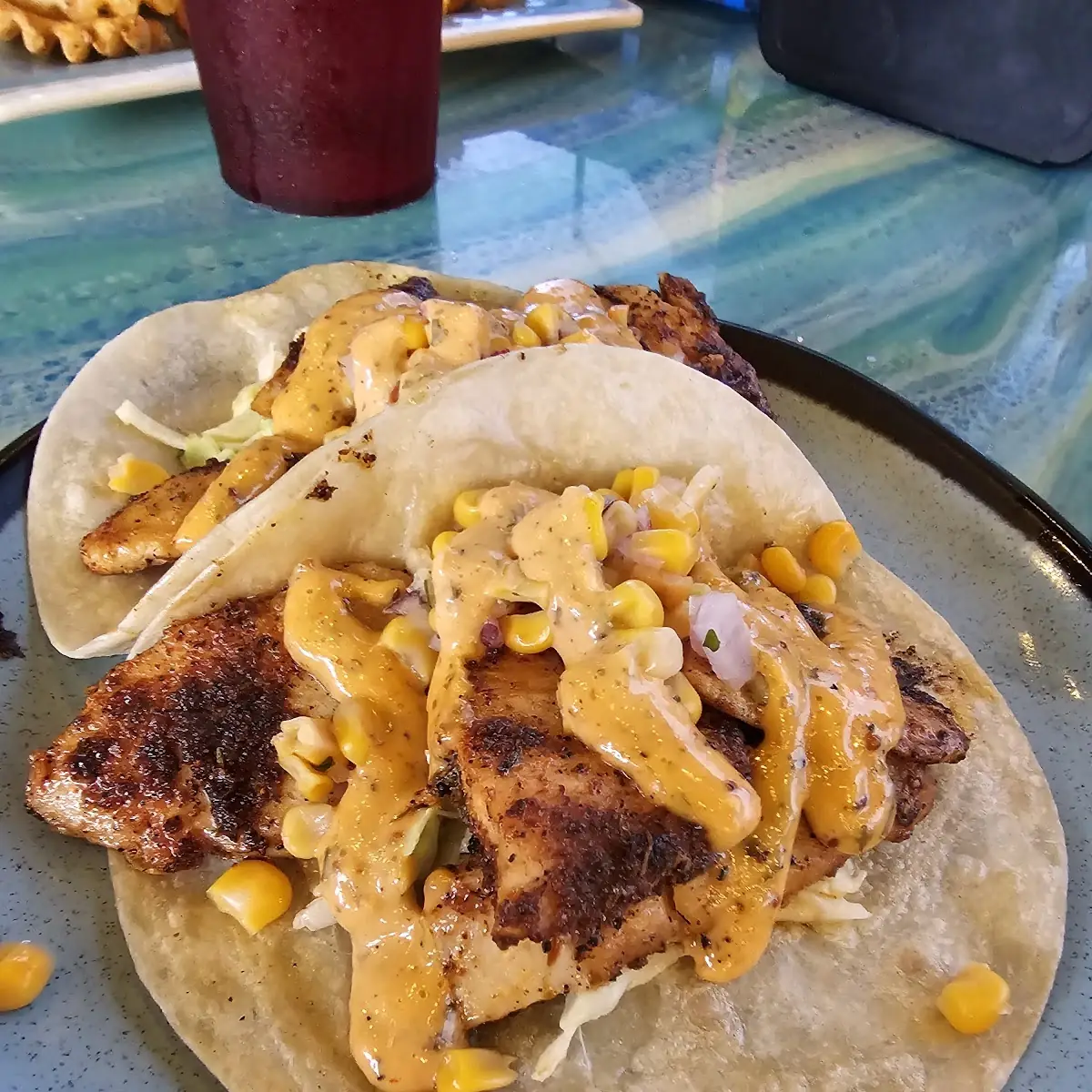 Blackened Mahi Tacos