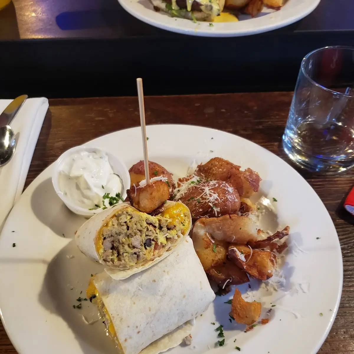 Ozark Forest Mushrooms & Broiled Goat Cheese