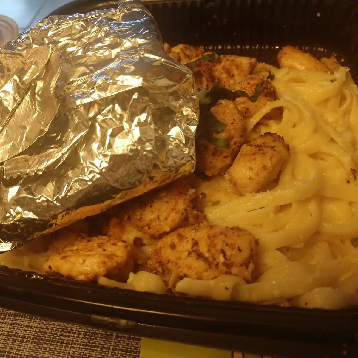 Blackened Chicken Alfredo