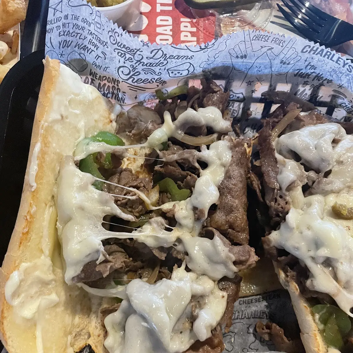 Philly Cheesesteak Sandwich