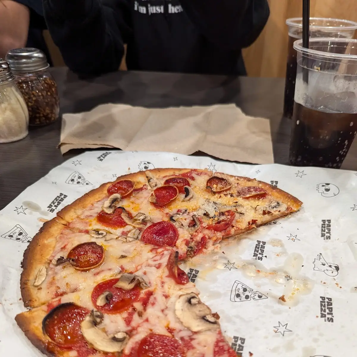 GF Vegan Cheese Pepperoni Pizza