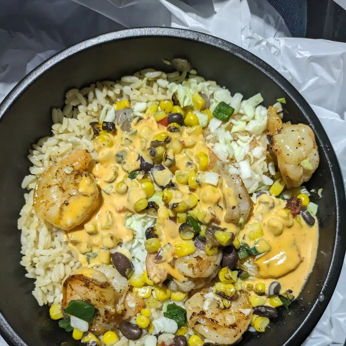 Shrimp Rice Bowl
