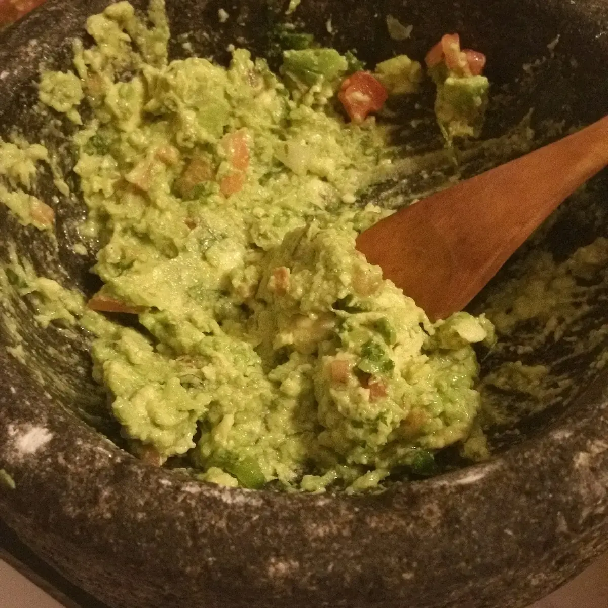 Tableside Guacamole Molcajete