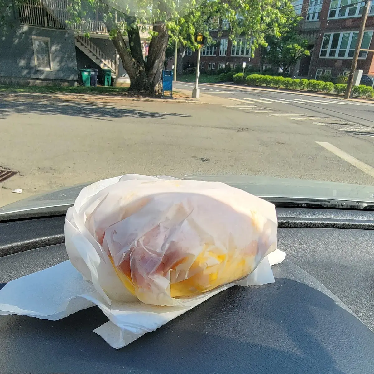 Ham Egg Cheese Portuguese Rolls