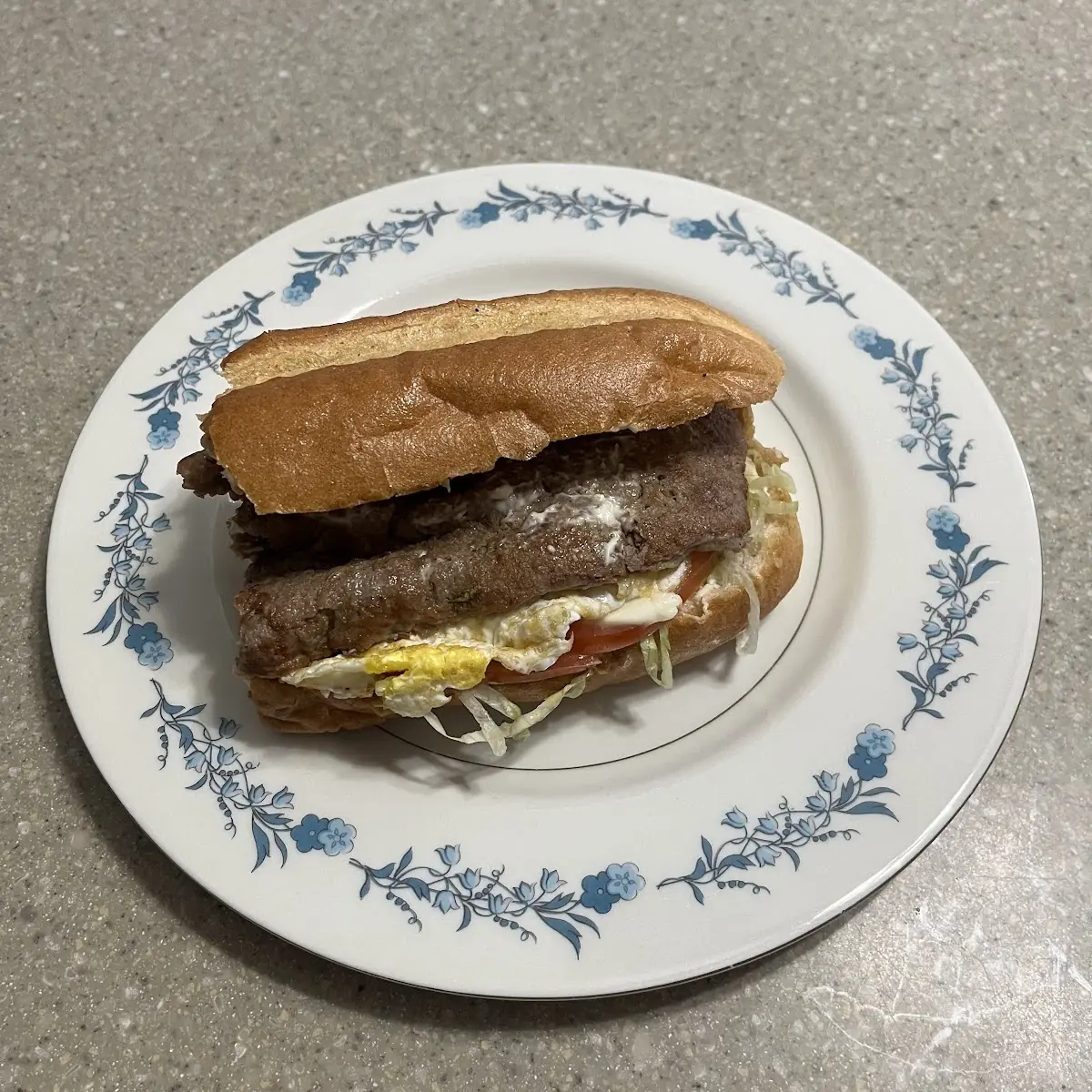 Steak Egg Sandwich