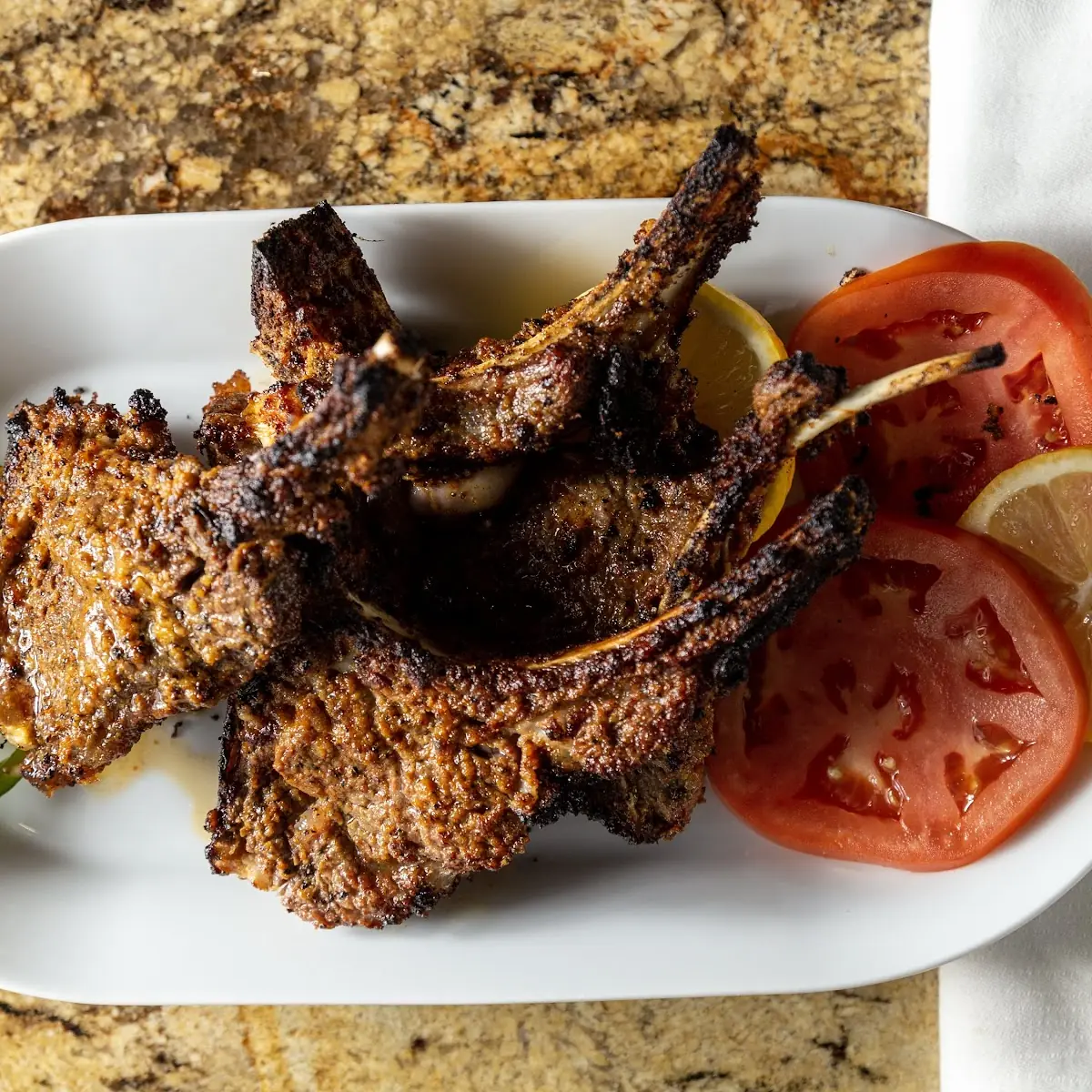 Serena Tandoori Lamb Chops