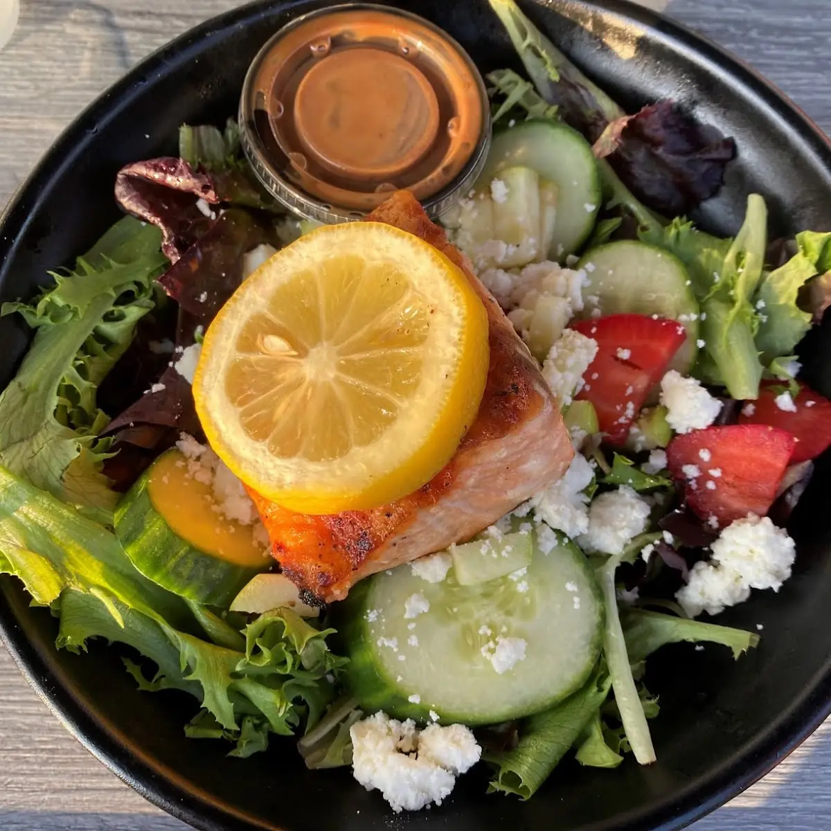 Grilled Salmon Salad