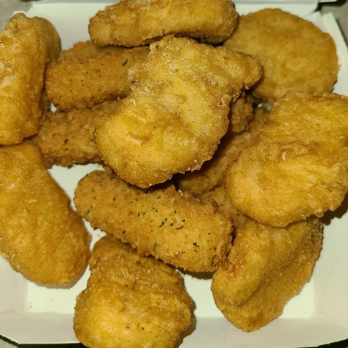 Chicken Nuggets and Mozzarella Sticks