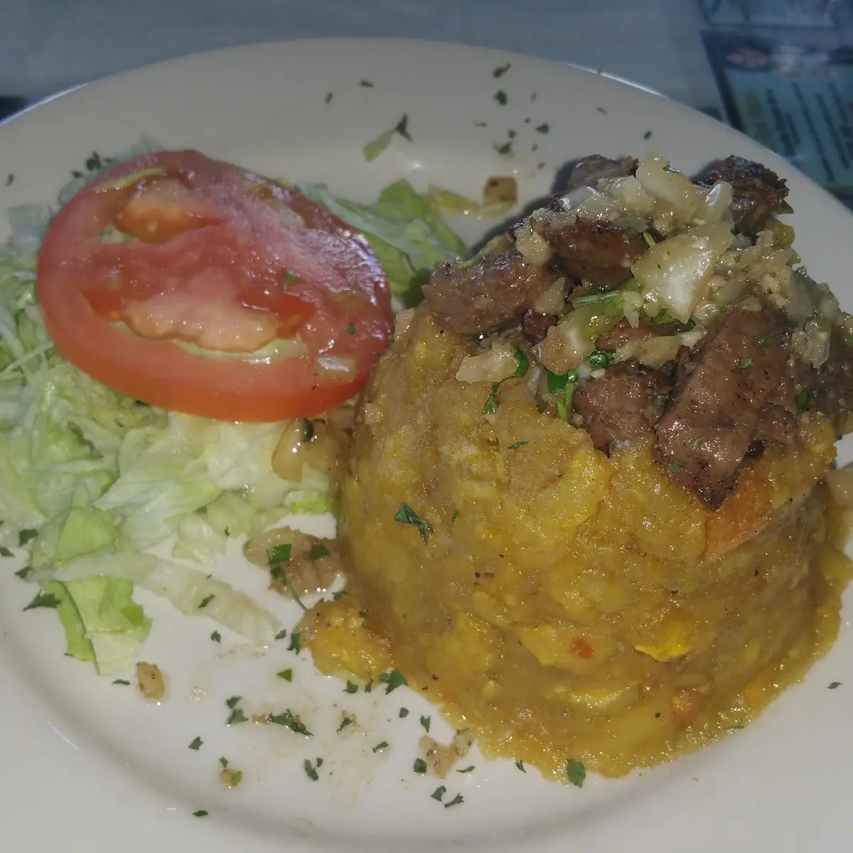 Mofongo Relleno de Churrasco