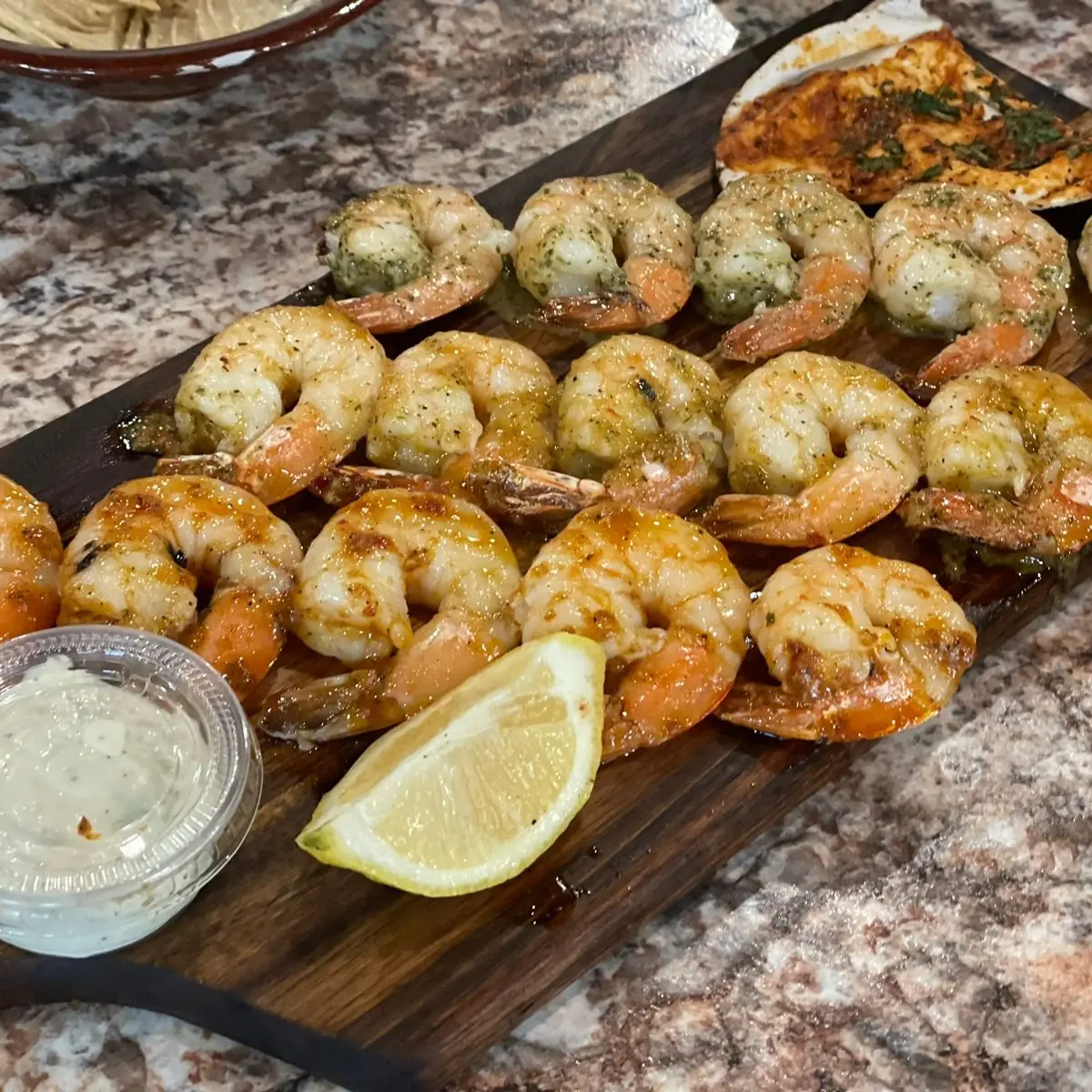 Grilled Shrimp Platter
