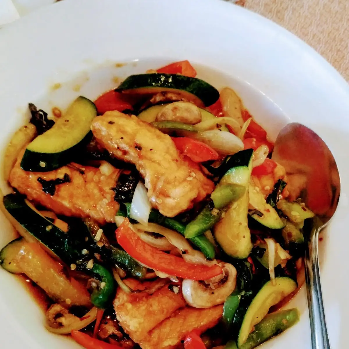 Salmon Thai Basil