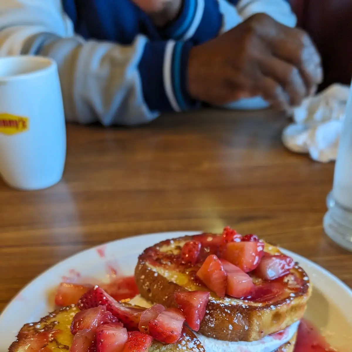 Sticky Bun Pancake Breakfast