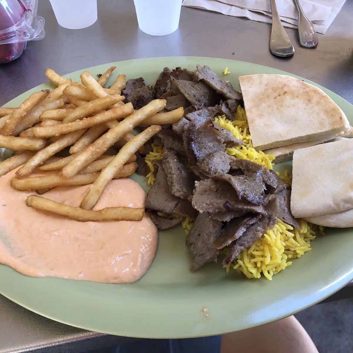 Steak Shawarma Plate