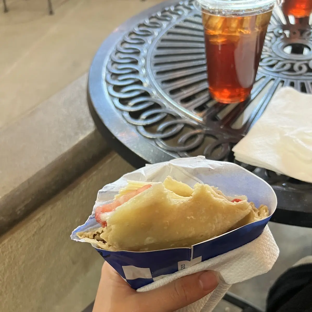 Strawberry Cheesecake Crepe