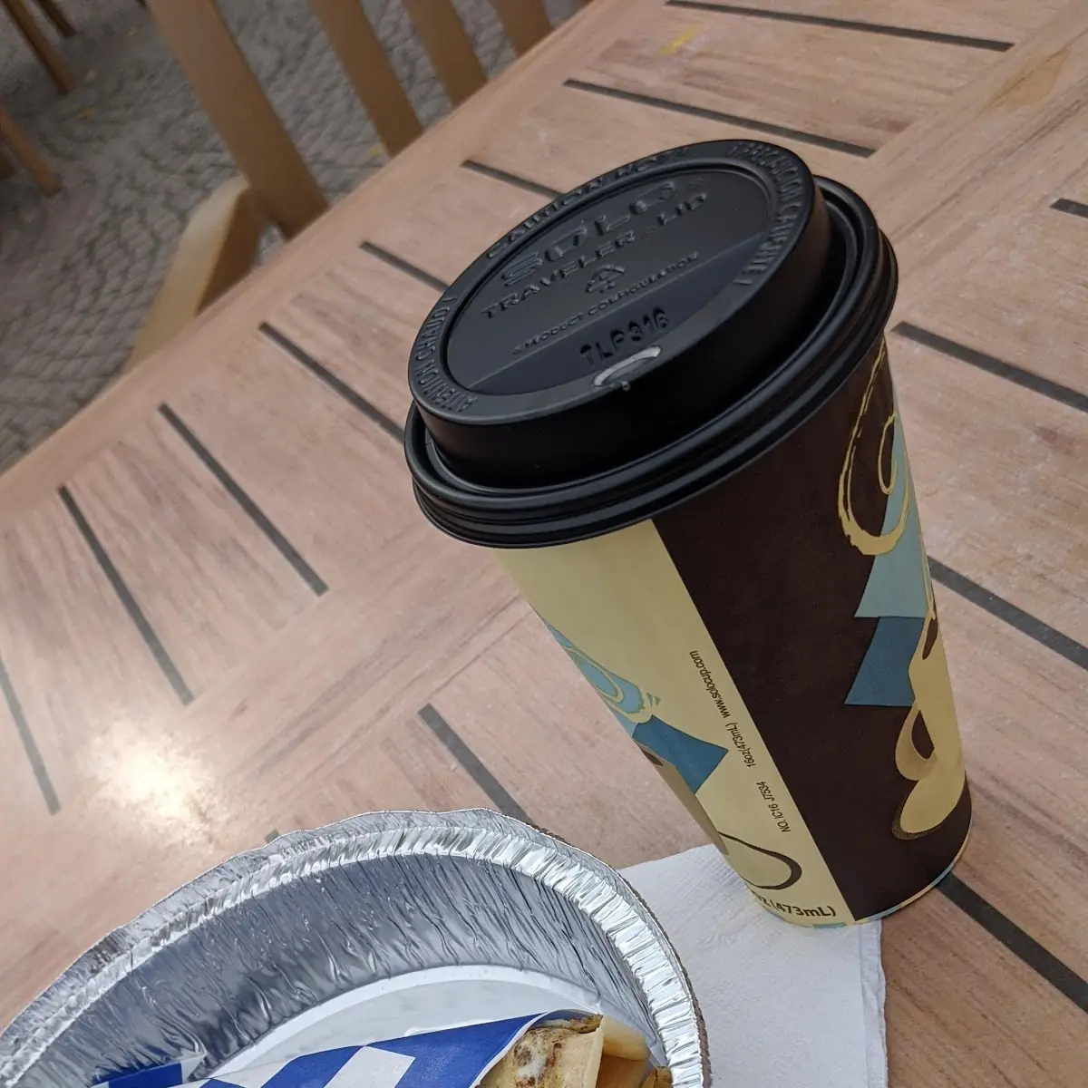 Stuffed French Toast Crepe and Raspberry Truffle Latte