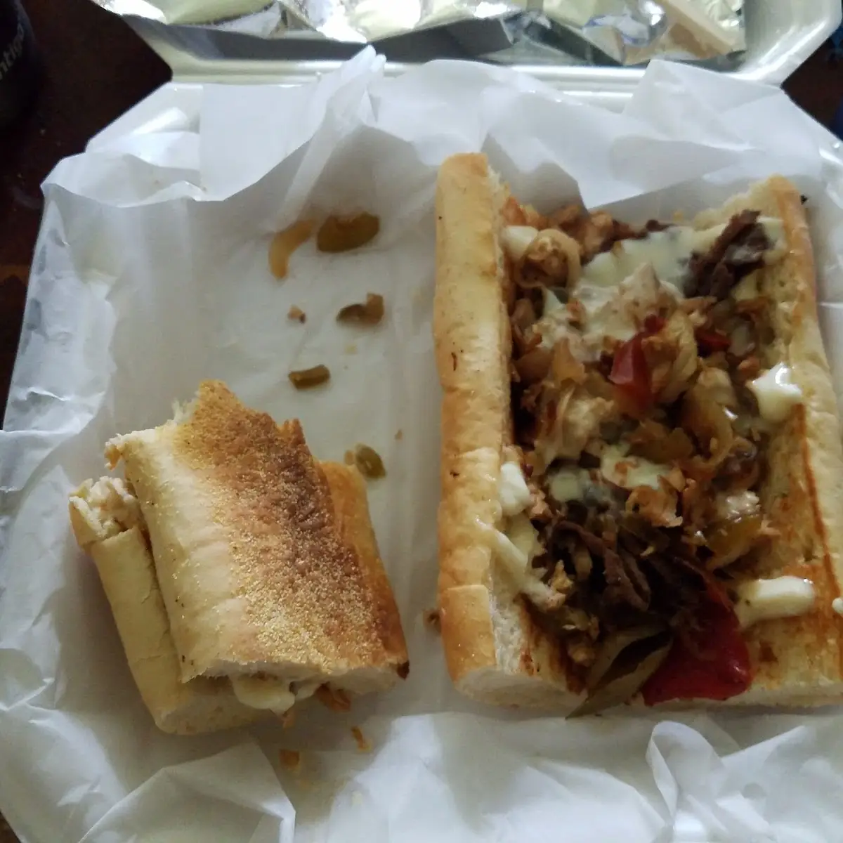 Philly Cheese Steak Sandwich