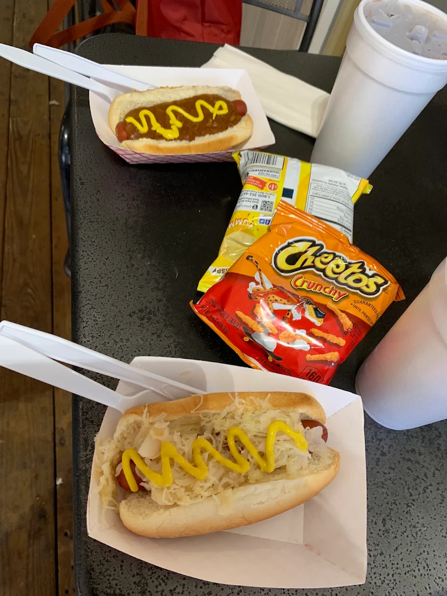 Hot Dog and Chips