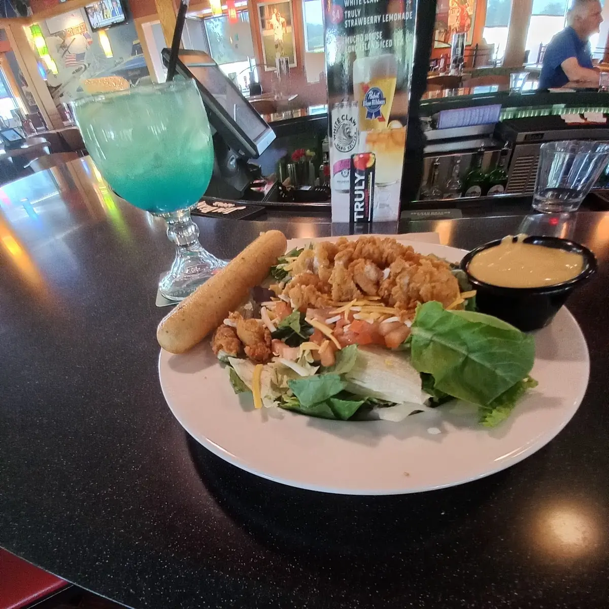 Honey Mustard Fried Chicken Salad
