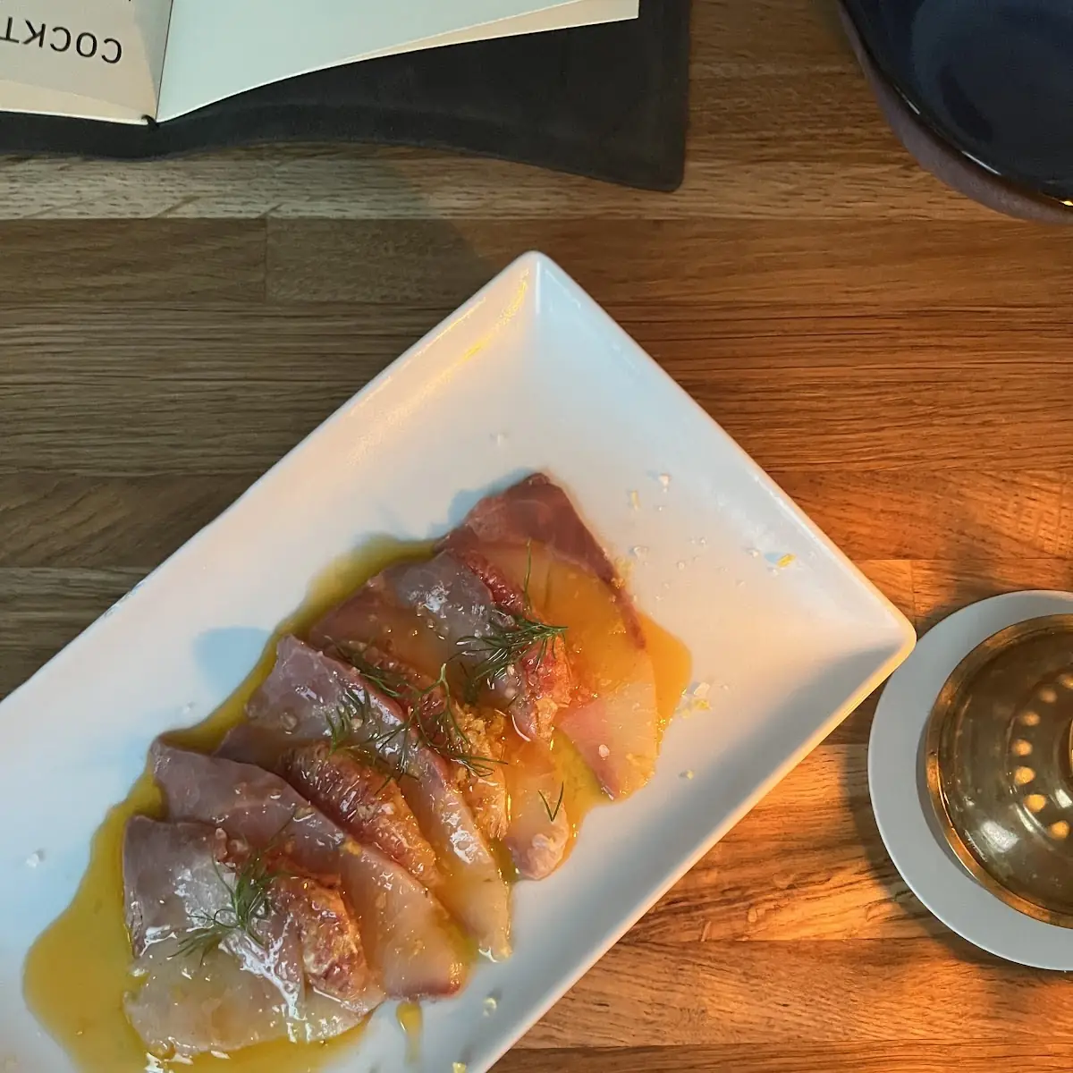 Hamachi Crudo