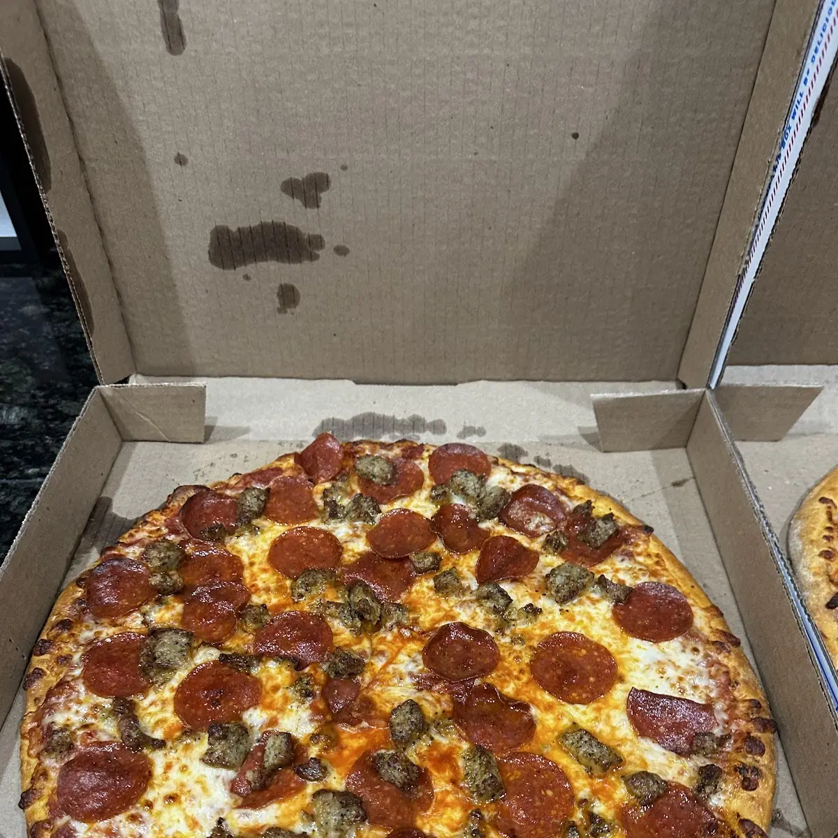 Pepperoni Sausage Pizza