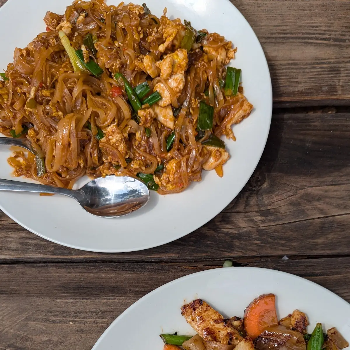 Pad See EW and Drunken Noodles