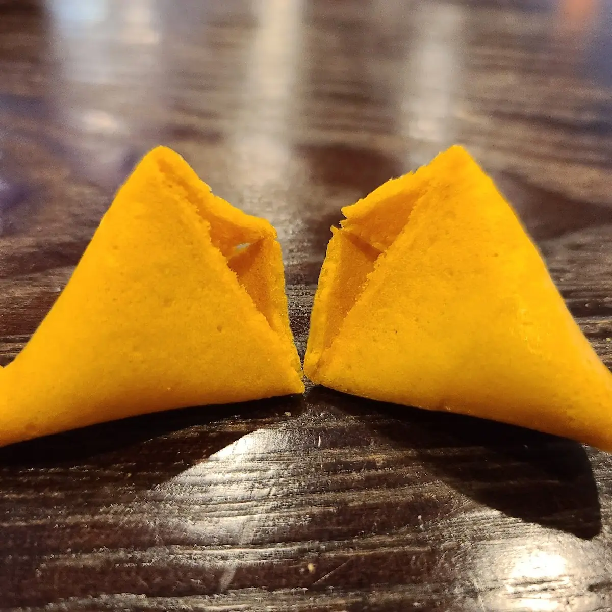 Empty Fortune Cookie