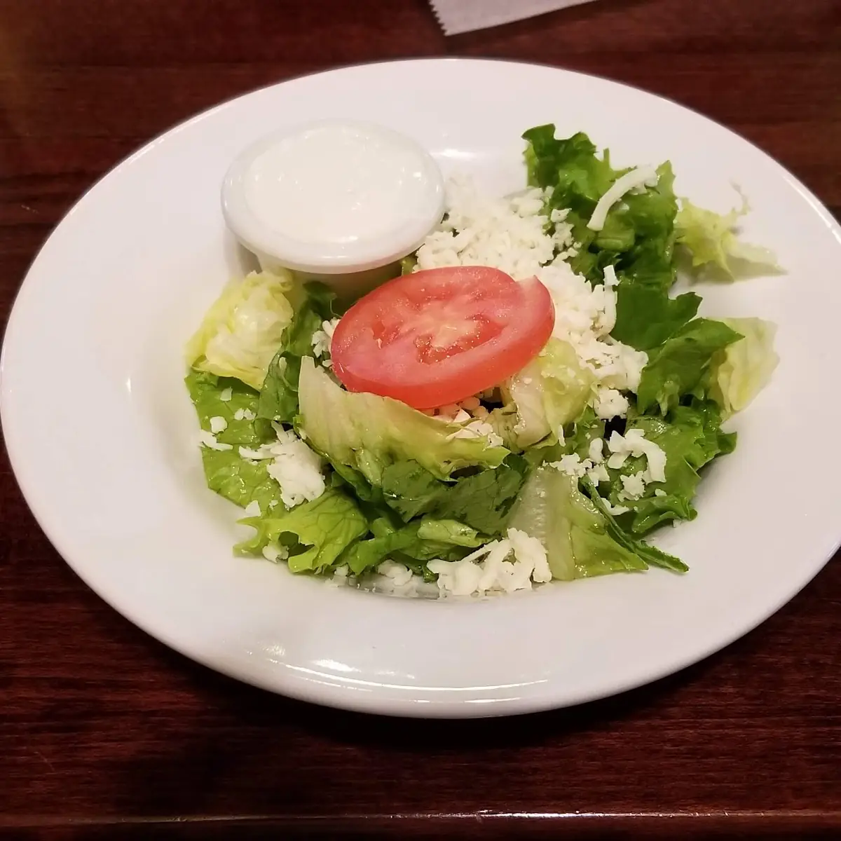 Greek Salad w/ Salmon