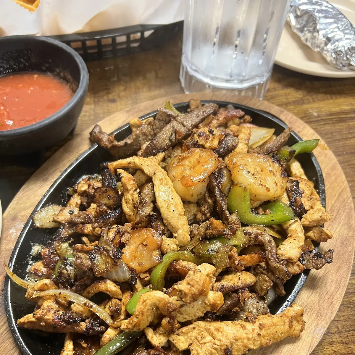 Grilled Chicken Fajitas Lunch