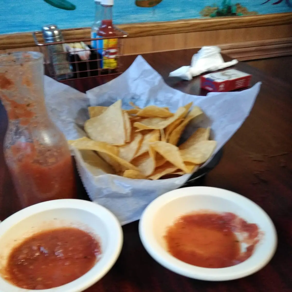 Chips & Salsa Meal not Ordered