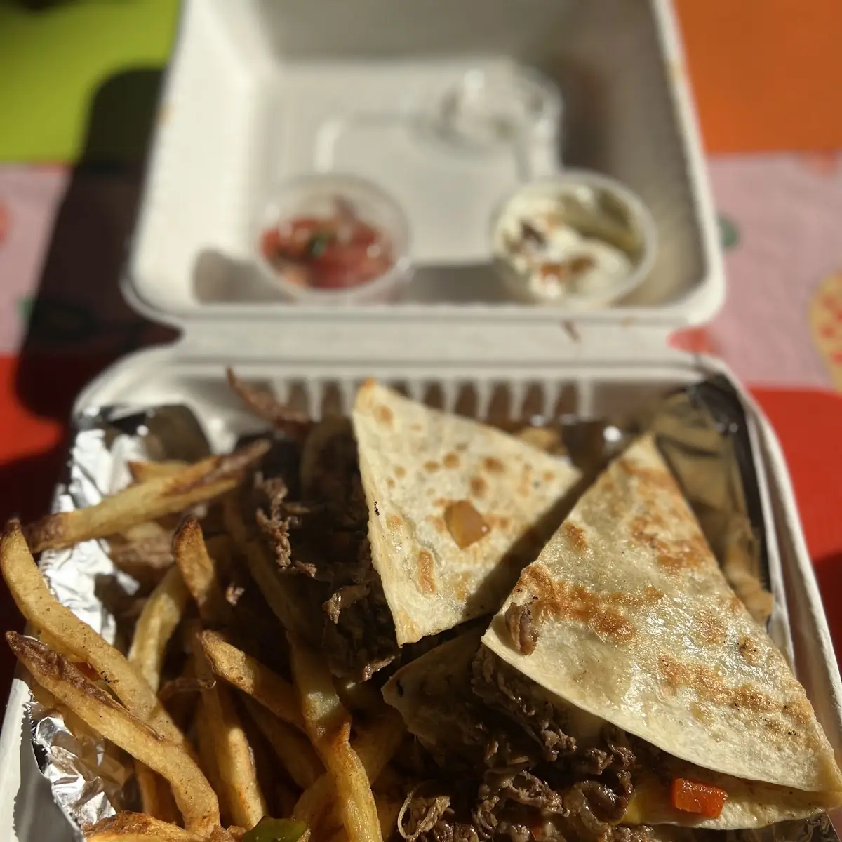 Philly Quesadilla