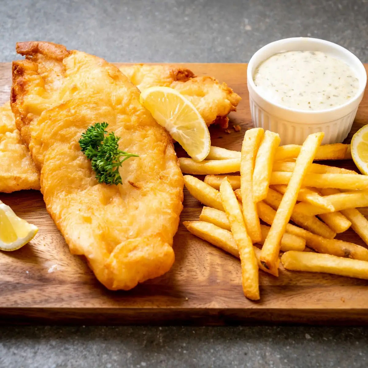 Fish 'N' Chips Mahi-Mahi