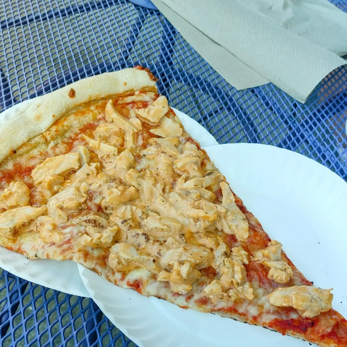 Buffalo Chicken Pizza Slice