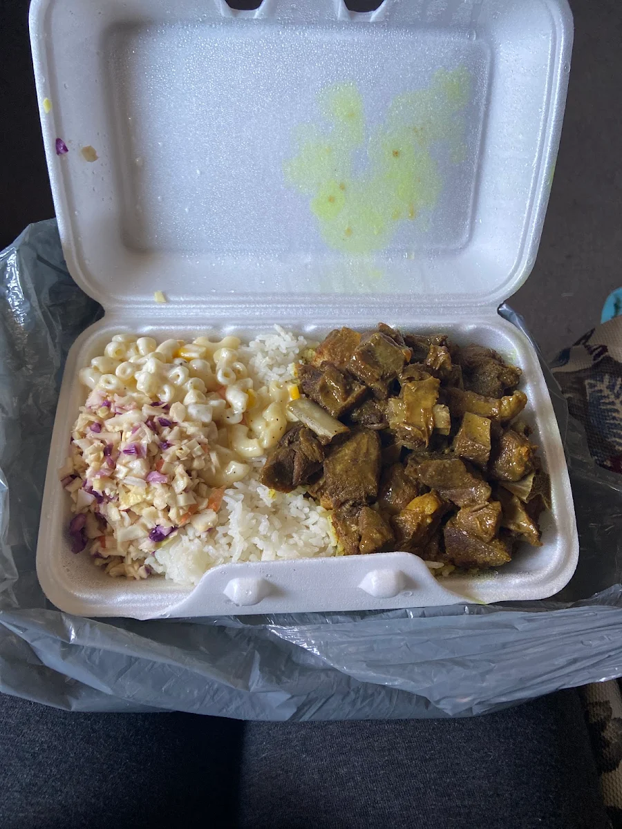 Medium Curry Goat, 876JamRock Restaurant