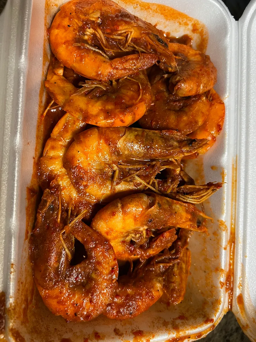 Peppered Shrimp, 876JamRock Restaurant