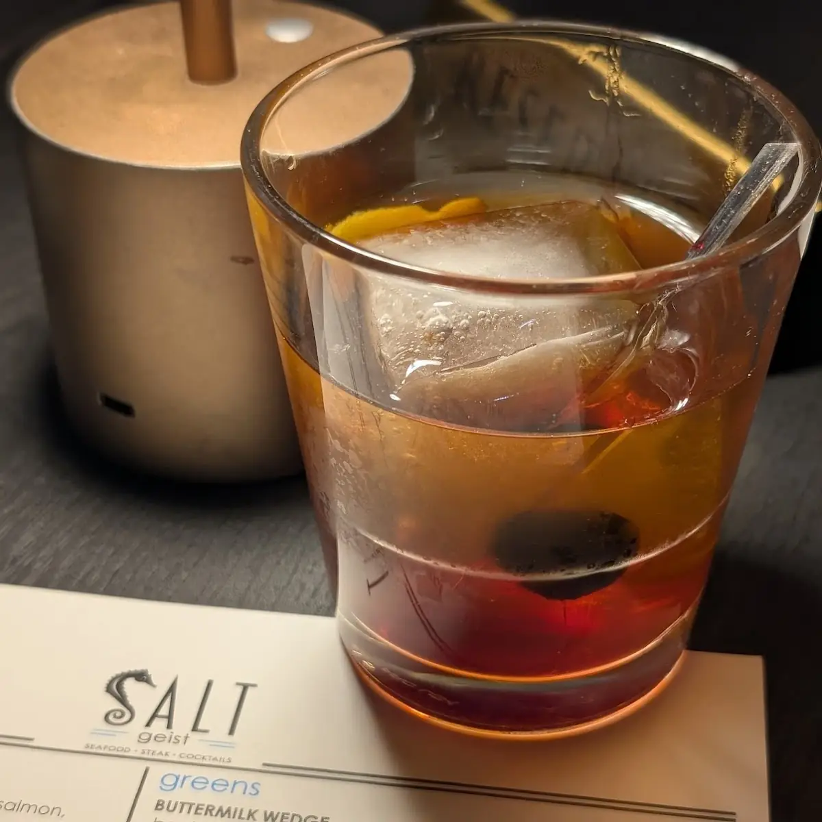 Salt Old Fashioned
